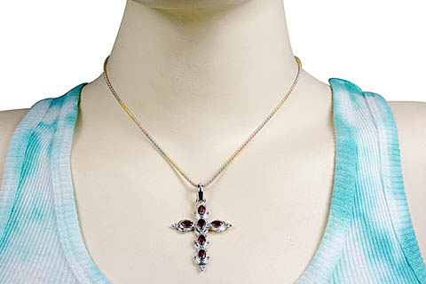 SKU 11309 unique Garnet pendants Jewelry