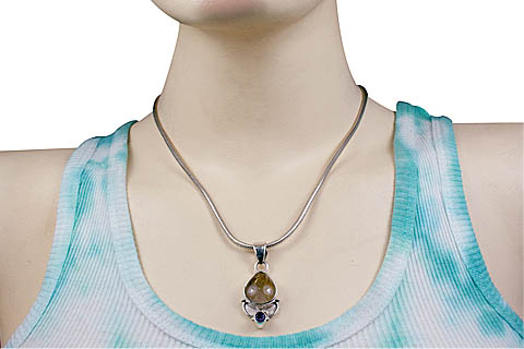 SKU 11385 unique Rutilated Quartz pendants Jewelry