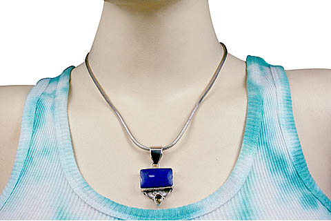 SKU 11393 unique Lapis Lazuli pendants Jewelry