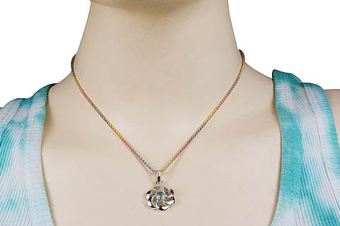 SKU 11400 unique Blue Topaz pendants Jewelry