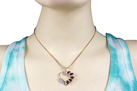SKU 11417 unique Garnet pendants Jewelry