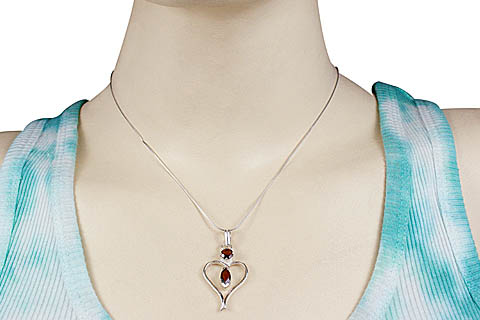 SKU 11422 unique Garnet pendants Jewelry