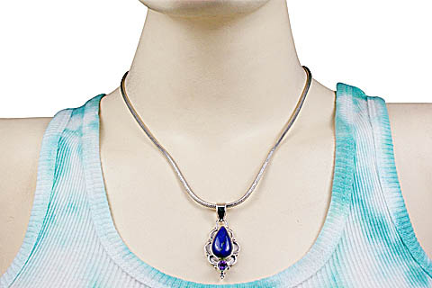SKU 11449 unique Lapis Lazuli pendants Jewelry