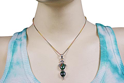 SKU 11467 unique Bloodstone pendants Jewelry