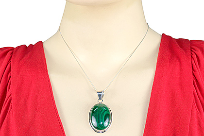 SKU 11992 unique Malachite pendants Jewelry