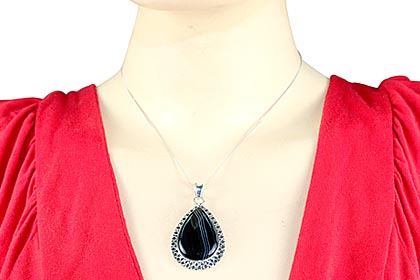 SKU 12002 unique Onyx pendants Jewelry