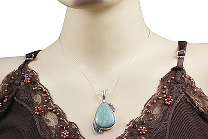 SKU 12045 unique Amazonite pendants Jewelry
