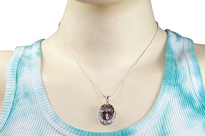 SKU 12052 unique mystic quartz pendants Jewelry