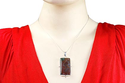 SKU 12165 unique Bloodstone pendants Jewelry