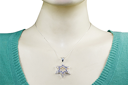 SKU 12232 unique Iolite pendants Jewelry