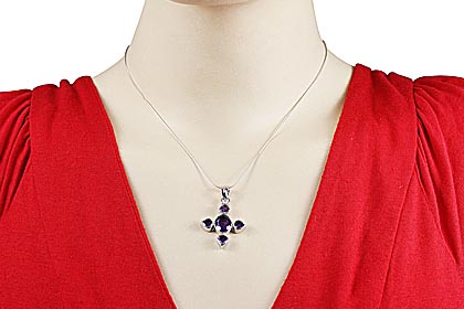 SKU 12336 unique Amethyst pendants Jewelry