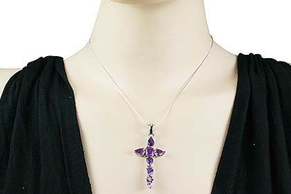 SKU 12342 unique Amethyst pendants Jewelry