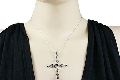 SKU 12348 unique Multi-stone pendants Jewelry