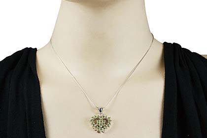SKU 12410 unique Peridot pendants Jewelry