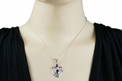 SKU 12412 unique Amethyst pendants Jewelry