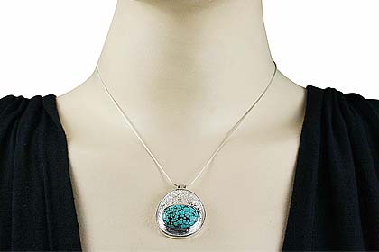 SKU 12428 unique Turquoise pendants Jewelry