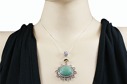 SKU 12459 unique Aventurine pendants Jewelry