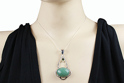 SKU 12460 unique Aventurine pendants Jewelry