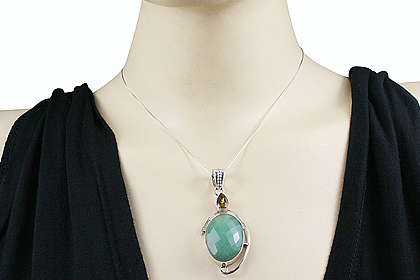 SKU 12461 unique Aventurine pendants Jewelry