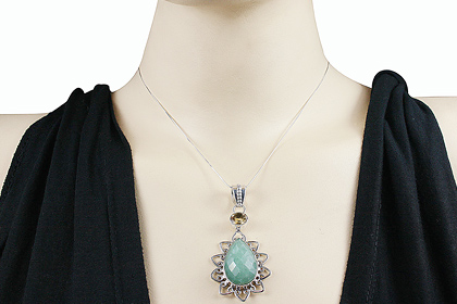 SKU 12462 unique Aventurine pendants Jewelry