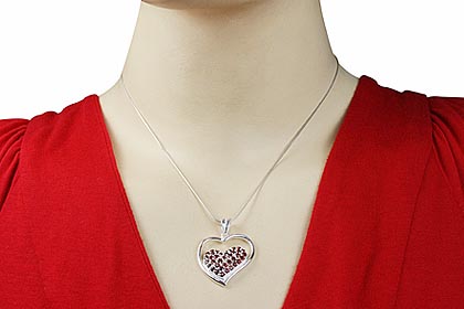 SKU 12537 unique Garnet pendants Jewelry