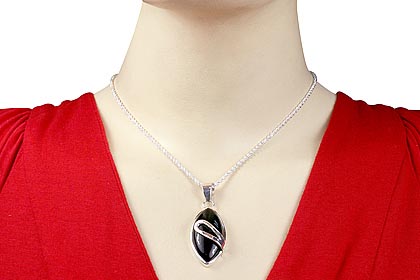 SKU 12545 unique Black onyx pendants Jewelry