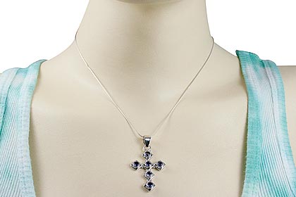 SKU 12591 unique Iolite pendants Jewelry