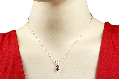 SKU 12827 unique Amethyst pendants Jewelry