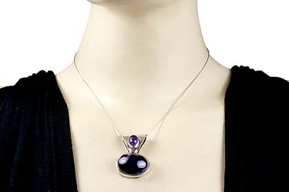 SKU 13797 unique Amethyst pendants Jewelry