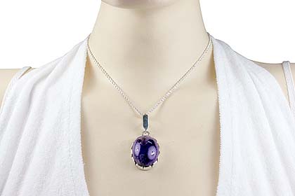 SKU 13828 unique Amethyst pendants Jewelry