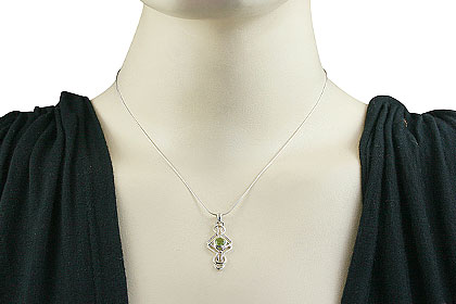 SKU 14688 unique Peridot pendants Jewelry