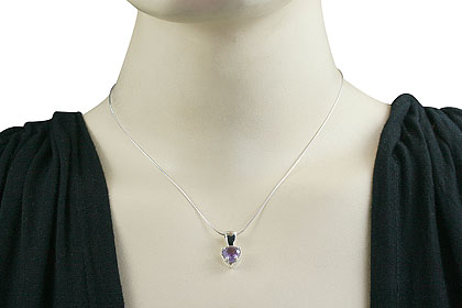 SKU 14743 unique Amethyst pendants Jewelry