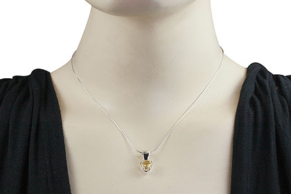 SKU 14752 unique Citrine pendants Jewelry