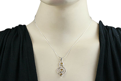 SKU 14753 unique Citrine pendants Jewelry