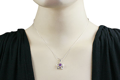 SKU 14760 unique Amethyst pendants Jewelry