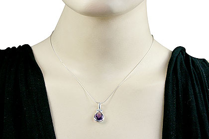 SKU 15423 unique Amethyst pendants Jewelry