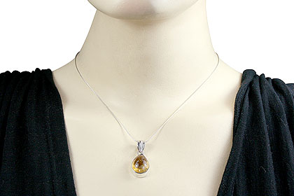 SKU 15528 unique Citrine pendants Jewelry