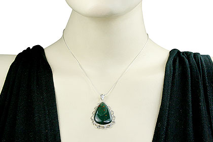 SKU 15673 unique Bloodstone pendants Jewelry