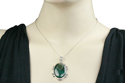 SKU 15682 unique Bloodstone pendants Jewelry