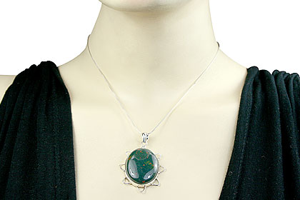 SKU 15690 unique Bloodstone pendants Jewelry