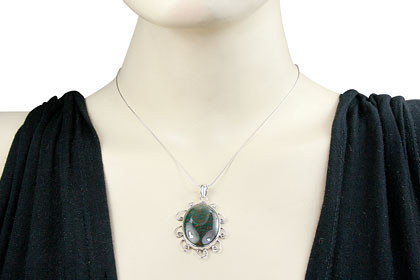 SKU 15694 unique Bloodstone pendants Jewelry