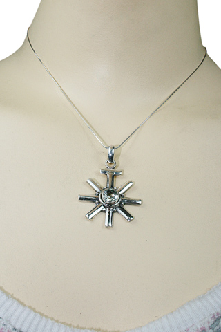 SKU 9485 unique Green Amethyst pendants Jewelry