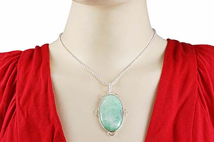 SKU 9546 unique Chrysoprase pendants Jewelry