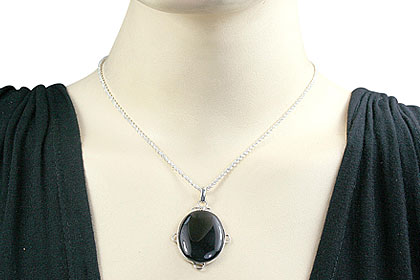 SKU 9551 unique Black Onyx pendants Jewelry