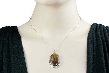 SKU 9633 unique Tiger eye pendants Jewelry