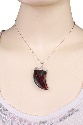 SKU 9790 unique Bloodstone pendants Jewelry