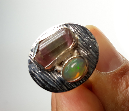 SKU 22154 unique Opal rings Jewelry