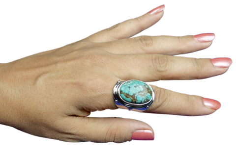 SKU 9033 unique Turquoise rings Jewelry