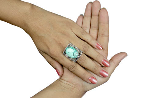 SKU 9040 unique Turquoise rings Jewelry