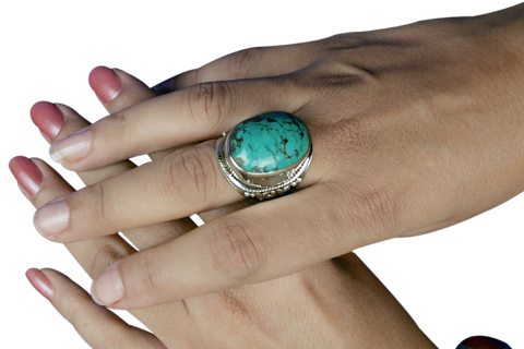 SKU 9048 unique Turquoise rings Jewelry